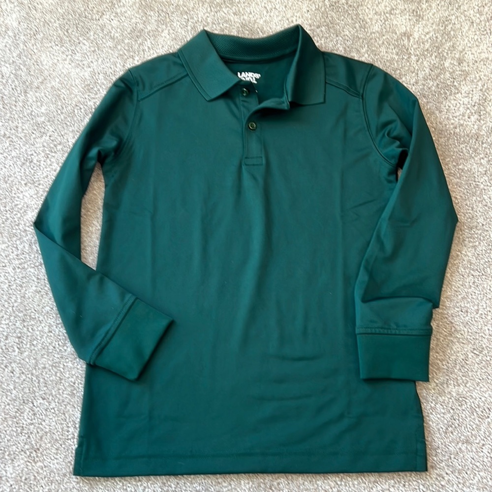 Rapid Dry Athletic Long Sleeve Polo
